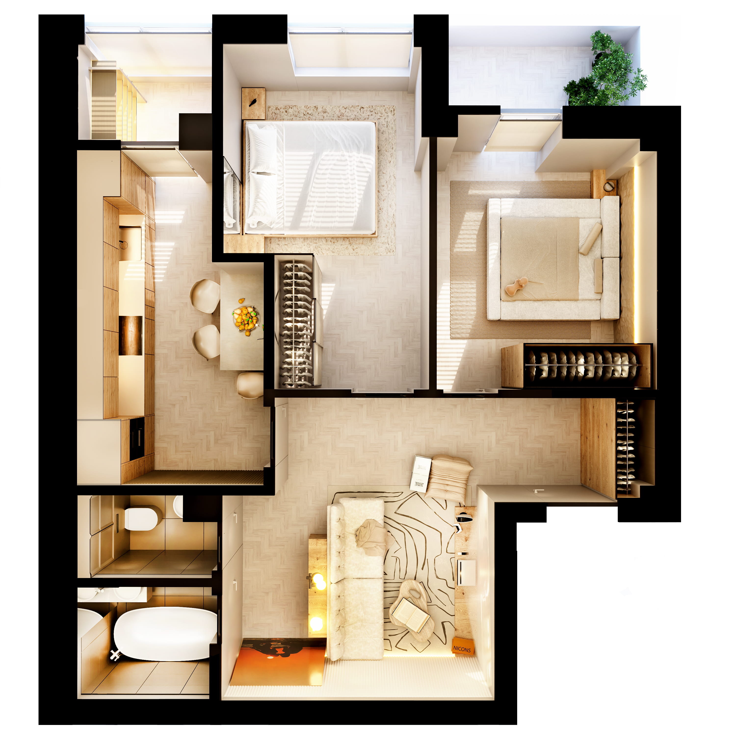 Interactiv plat